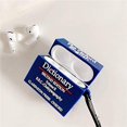 thumbnail image 3 of IBAOLEA Airpods Pro Cartoon Case with Keychain, Funny 3D Cool Design Silicone Airpod Pro Charging Protective Cover Compatible for Airpods 3 (Radio) Dictionary, 3 of 7