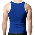 thumbnail image 5 of Hicidod Mens Tank Top Undershirts Quick Dry Workout Gym Muscle Tee Fitness Bodybuilding Lightweight Solid Sleeveless Training T Shirt, 5 of 6