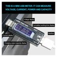 thumbnail image 4 of USB Tester DC Voltmeter 4V-20V Digital Volt Meter Charger Capacity Indicator Time Mobile Battery Power Detector ,Improved Measurement Accuracy, 4 of 7