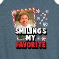 thumbnail image 3 of ELF - Christmas Smilings My Favorite - Women's Racerback Tank Top, 3 of 5