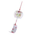 thumbnail image 6 of Glass Outdoor Decor Ornament Wind Chime Hanging Decor Wind Bells 7x8cm - 4# 4, 6 of 10