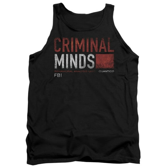Criminal Minds - Title Card - Tank Top - X-Large
