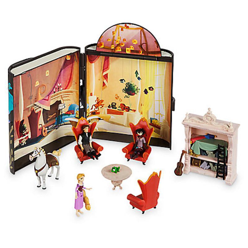 Tangled Disney Rapunzel's Journal Play Set The Series 12 Piece Figurine New