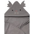 thumbnail image 5 of Modern Moments by Gerber Baby Neutral Halloween Hooded Towel, Bat, 5 of 7