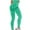 Green, variant on qolati Leggings for Women Booty High Waisted Yoga Pants Seamless Scrunch Butt Lifting Workout Contours Ruched Tights