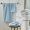 thumbnail image 2 of Better Homes & Gardens PowerLoft AIRRICH® Cotton 6-Piece Towel Set, Blue Drop, 2 of 11