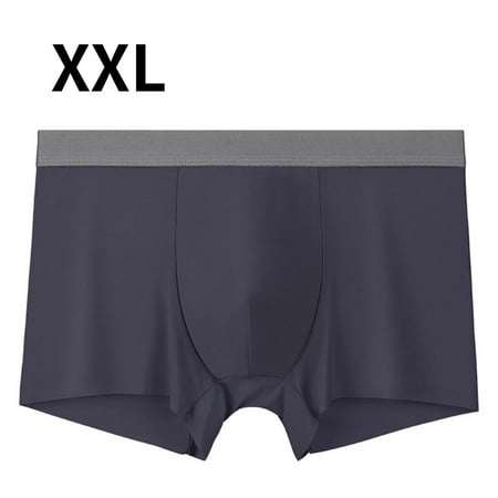 

Men Breathable Boxer Summer Seamless Pouch Underpants Stretch Male Underwear Brief