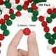 thumbnail image 3 of Uxcell Paquete de 200 Pompones para Manualidades, 0.59" (15mm) Serie de Navidad de Poliéster Suave y Esponjoso Pompones Multicolores, 3 of 7