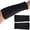 Black, variant on Protective Sleeves for Arms 1 Pair Cut Resistant Arm Sleeves Level 5 Cut Resistant Arm Protectors Burn & Abrasion Resistant Forearm Covers for Industrial Construction Kitchen Farm - Black - 8 inch