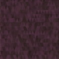 thumbnail image 1 of Ahgly Company Machine Washable Indoor Square Transitional Purple Lily Purple Area Rugs, 8' Square, 1 of 7