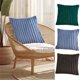 thumbnail image 1 of Funda de almohada de felpa | Poliéster a rayas de color sólido | Imitación de piel de conejo | Suave y respetuoso con la piel | Extraíble Lavable | Funda de cojín decorativa | 17,7 x 17,7 pulgadas |, 1 of 7