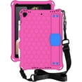 thumbnail image 2 of Kids Case for iPad Mini 6 2021 (8.3 inch, 6th Generation), Kids Friendly Light Weight Non-Toxic EVA Shockproof Case with Pencil Holder, Handle Stand Strap & Shoulder Belt, 2 of 7