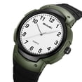 thumbnail image 5 of Quartz Digital Watch Alarm Stopwatch Luminous Sports Waterproof Wristwatch Multi Function Durable Shock Resistant Accurate Time, for School Study Running Hiking Camping Outdoor Sports Daily Use, 5 of 5