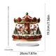 thumbnail image 3 of Crea un adorno navideño invernal de Papá Noel en acrílico 2D para decoración festiva del hogar. Regalo perfecto para decoración navideña. Plato acrílico de pie., 3 of 6