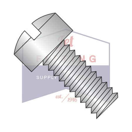 

4-40 x 3/16 Machine Screws | Slotted | Fillister Head | 18-8 Stainless Steel (Quantity: 5000)