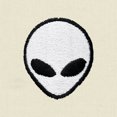 thumbnail image 2 of Dalix Lil Alien Beach Short Embroidered Casual Pocket Mesh Drawcord Waist Mens in Yellow 2XL XX-Large, 2 of 5