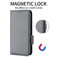 thumbnail image 2 of for Samsung Galaxy A25 5G Case, Classic Design PU Leather Wallet Magnetic Closure Flip Case with Kickstand Card Holder Slot Shockproof Protective Cover for Samsung Galaxy A25 5G - Gray, 2 of 6