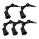 thumbnail image 1 of Hermosa boca puntiaguda y ranuras para pegamento Herramientas Puntas de calafateo dobladas Puntas de boquilla flexibles Accesorios de revestimiento Componente, 1 of 6