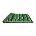 thumbnail image 2 of Ahgly Company Indoor Rectangle Abstract Emerald Green Modern Area Rugs, 8' x 10', 2 of 4