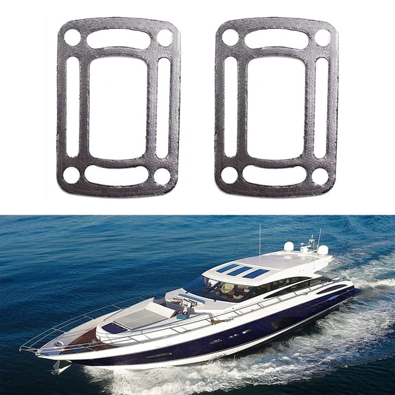 ALL-CARB 2 - Pack Gasket Replacement for Volvo Penta OMC Elbow Riser Sierra 18-0943 3850496 3863191