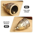 thumbnail image 4 of 4Pcs Portable Copper Wind Bell Decor Diy Craft Copper Bell Copper Wind Bell Hanging Charm, 4 of 8