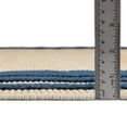 thumbnail image 5 of Unique Loom Aruba Outdoor Collection Area Rug - Tanki (4' x 6' Rectangle Beige/Navy Blue), 5 of 7