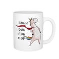 thumbnail image 1 of Taza de cerámica con divertido unicornio Shuh Duh Fuh Cup 350 ml, 1 of 2