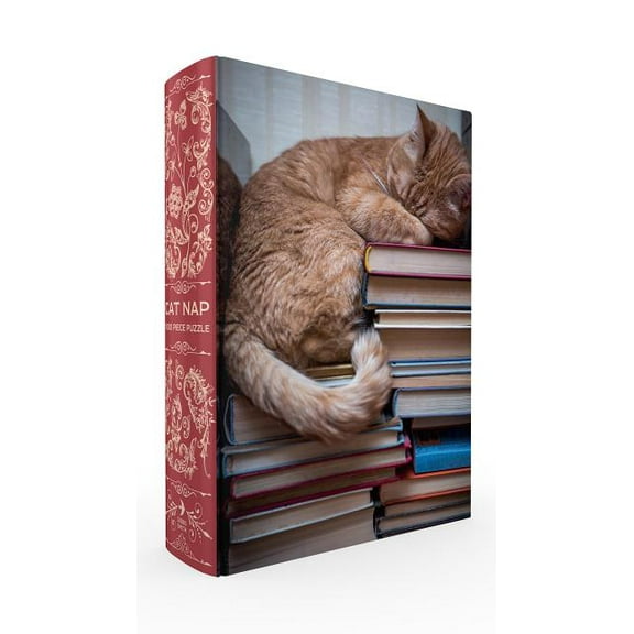 LoveLit: Cat Nap Book Box Puzzle 1000 Piece, Clamshell (Jigsaw)