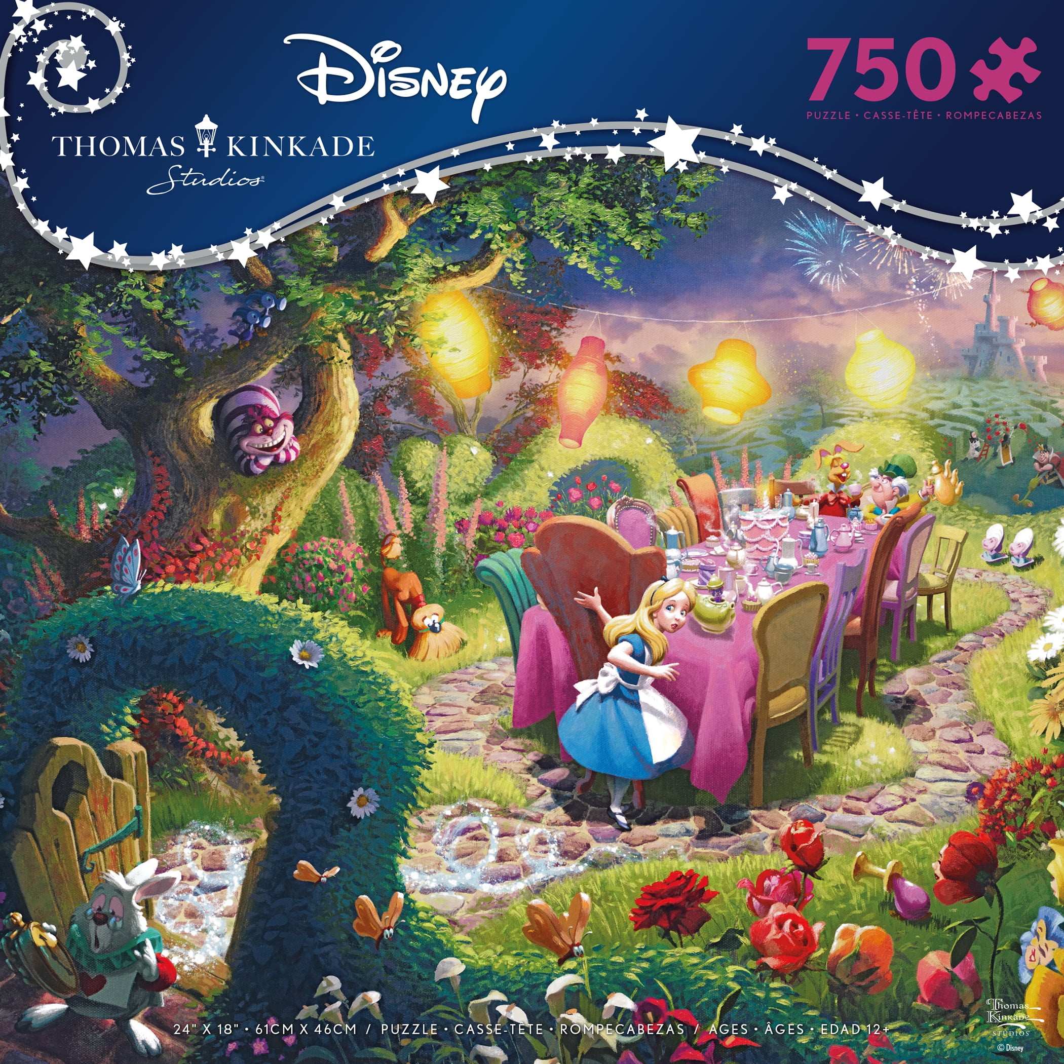 Ceaco - Disney - Mad Hatter Tea Party - 750 Piece Interlocking Jigsaw Puzzle