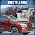 thumbnail image 3 of Unique Bargains Throttle Body for Hyundai Santa Fe 2.7L V6 - Gas 2007-2009 Replace No.35100-3E100, 3 of 6