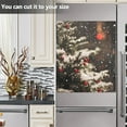 thumbnail image 6 of Ryvnso Christmas Snow Dishwasher Magnetic Refrigerator Magnet Cover Kitchen Home Decorative 23"x26", 6 of 6