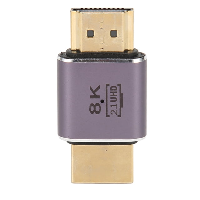 Acoplador De Interfaz Multimedia Multimedia 8K HD 48 Gbps Macho A Macho 2.1 HD Adaptador De Interfaz Multimedia Con Indicador