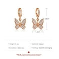 thumbnail image 4 of Latrodar Fashion Shinny Earrings Sweet Frosted Sexy Hot Silver up to 30% Off, 4 of 4