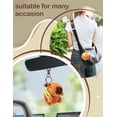 thumbnail image 4 of Capybara Plush Keychain Cute Capybara Stuffed Animal Soft Plush Key Chain Adults Christmas Birthday Gifts for Men Women, 4 of 7