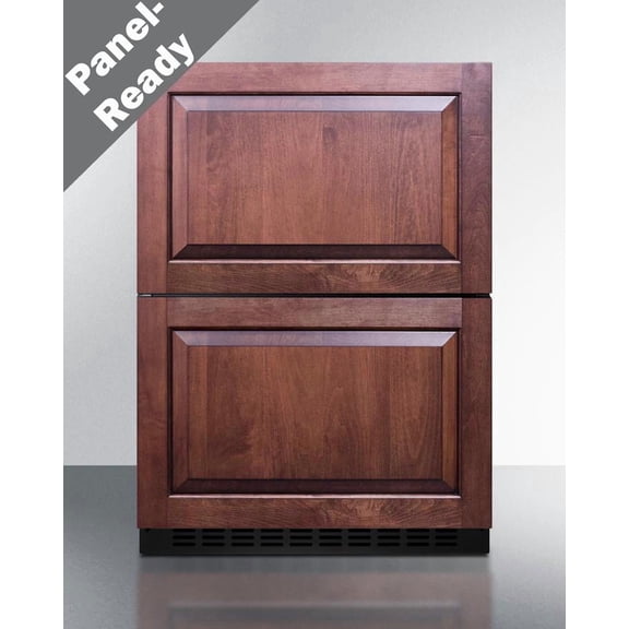 Summit ADRD241PNR 24 in. Wide 2-Drawer ADA Compliant All-Refrigerator