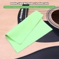 thumbnail image 2 of Musical Instruments Cleaning Polishing Cloth 15cm*15cm Size Double-Sided Soft Microfiber Cloth Musical Instrument Accessories for Guitar Bass Violin Piano Green, 2 of 4
