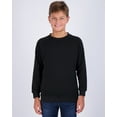 thumbnail image 2 of 3 Pack: Youth Fleece Crew-Neck Long Sleeve Soft Pullover Sweatshirt - Boys & Girls, 2 of 5