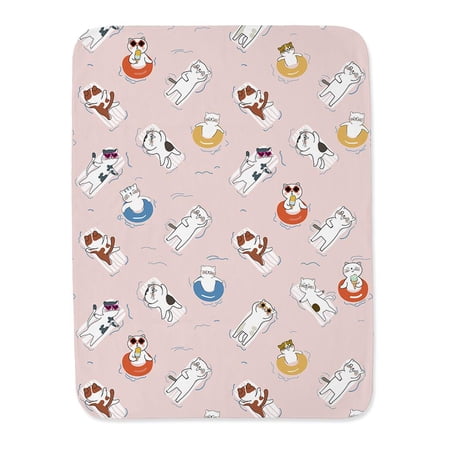 Summer Cats Pattern Blanket -Image by Shutterstock,