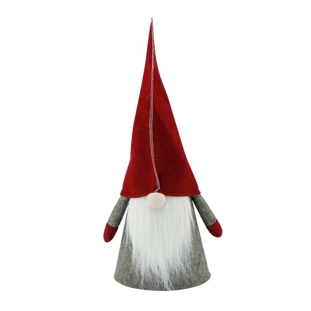 Fiudx Cubierta para Árbol de Navidad, Diseño de Muñeco Enano Sin Rostro, Tela Festiva, Pequeño Colgante Decorativo, Ideal para Árbol de Navidad o Pared, Decoración Navideña, Ideal para Fiestas Navide
