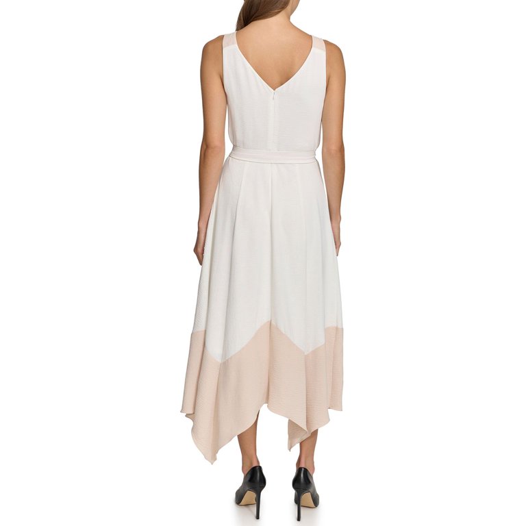 chinese dress ladies Remi Suiting Mini Dress with Floral Hardware / White | Meshki