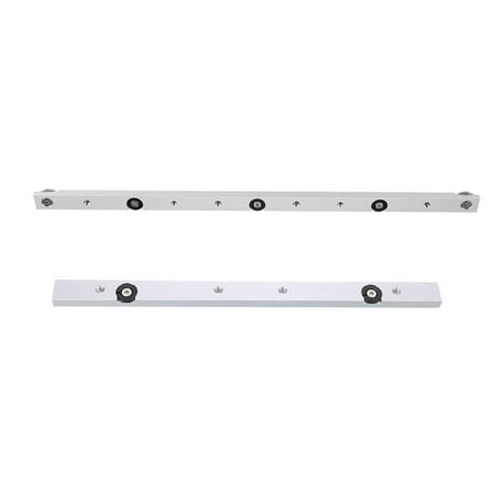 

2 Packs Miter Slider Table Aluminium Alloy Miter Bar Miter Rod Universal Threaded Mounting Holes 300 450mm