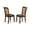 Mahogany, variant on East West Furniture Dining Chair Black, DAC-BLK-C