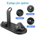 thumbnail image 4 of SPYCASE 3 in 1 Charging Stand Phone Holder For iPhone USB Charger Dock Station for iWatch Apple Watch SE/8/7/6/AirPods/iPhones, 4 of 6