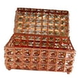 thumbnail image 4 of Joyero de cristal, joyero portátil, collares, pulseras, contenedor de joyería, organizador para mesa, hogar, baño, decoración, regalo para mujeres y niñas Yinane Soporte para almacenamiento de joyas., 4 of 8