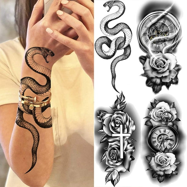 Temporary Tattoo Templates - 16pcs Henna Hand Foot Body Painting Tattoo  Stencils