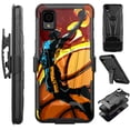 thumbnail image 1 of Compatible with TCL ION Z; Hybrid Luxguard Holster Phone Case Cover (Basketball Jump), 1 of 3