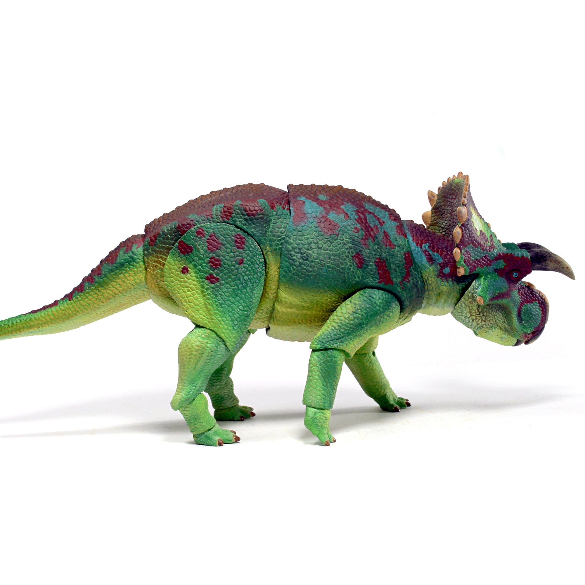 Beasts Of The Mesozoic: Avaceratops Lammersi - 1/18th Scale Dinosaur Action Figure - 10" Articulated Collectible Miniature, Hand-Painted
