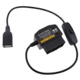 thumbnail image 4 of Paso Abajo Cable 12v / 36v A 5v / 2a Inversor de Corriente de Coche Buck Línea Estilo Cabeza Derecha Sunnimix Adaptador de corriente de coche, 4 of 8