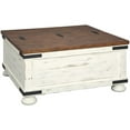 thumbnail image 1 of Bowery Hill Storage Coffee Table in Vintage White, 1 of 1