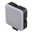 thumbnail image 3 of Full Color RGB LED Video Light 3000K-6000K Mini Fill Type-C Pocket Camera Hot Shoe Light,1 x RGB LED Video Light,Black, 3 of 8